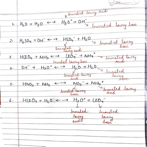 Solved Bronsted Lowry Acids And Bases According To Bronsted Lowry