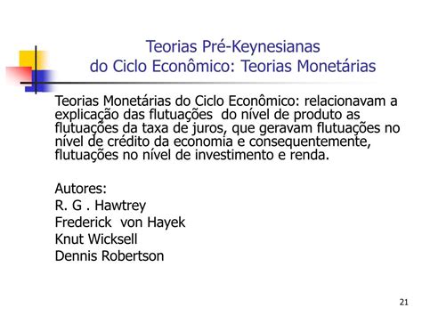 Ppt Teoria Dos Ciclos Econ Micos Powerpoint Presentation Free