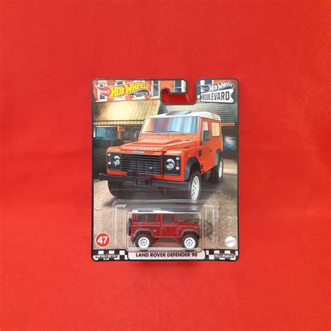 Jual Hot Wheels Premium Land Rover Defender 90 Boulevard Shopee Indonesia