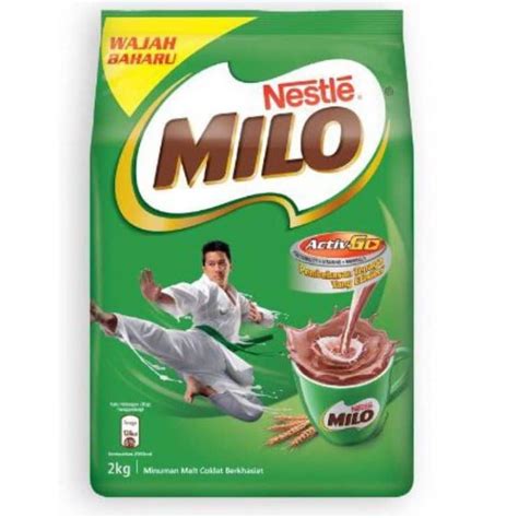 Ready StockNestle Milo Activ Go Chocolate Malt Powder Softpack 2kg