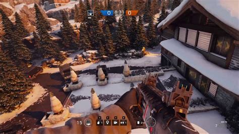 Rainbow 6 Siege On The Roof Of Chalet Youtube