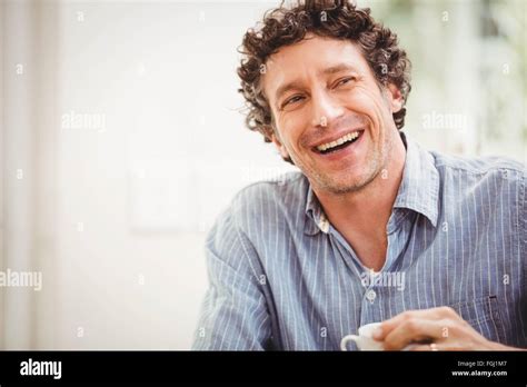 Portrait Smiling Mature Man Home Hi Res Stock Photography And Images Alamy