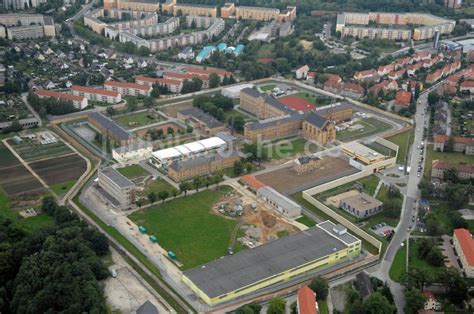 Luftbild Bautzen Gel Nde Der Justizvollzugsanstalt Jva In Bautzen Im