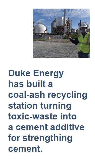 Duke Energy Has Built A Plant To Recycle Toxic Coal Ash To Be Sold To