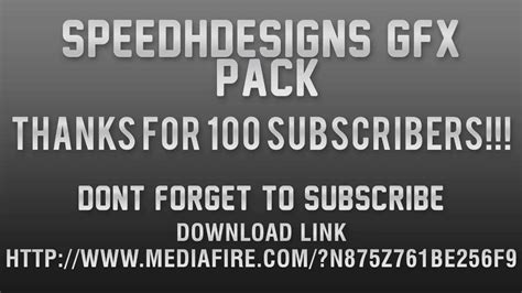 Thanks For Subscribers Gfx Pack Youtube