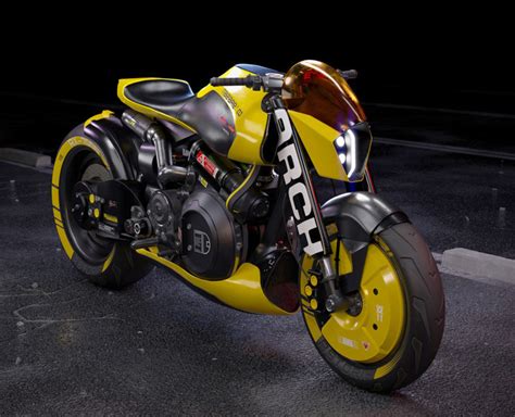 Cyberpunk ARCH Motorcycle - FlippedNormals