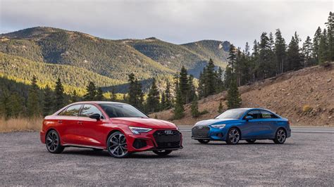 First Drive Review 2022 Audi A3 S3 Sport Sedans Turn A Smart Double Play