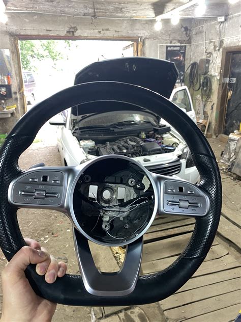 Руль от Mercedes в Приору .часть2 — Lada Приора хэтчбек, 1,6 л, 2012 ...