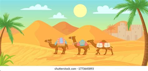 Desert Caravan Clipart