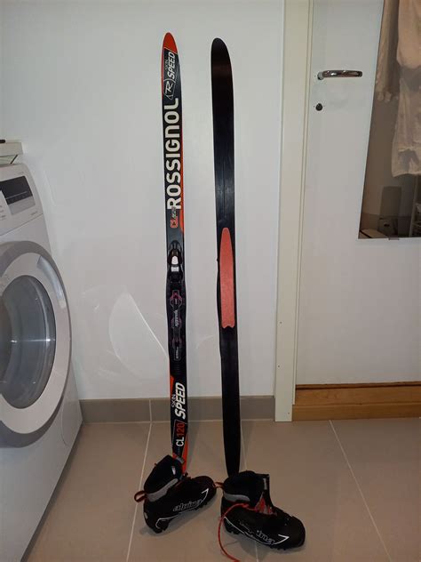 Smørefri ski str 120 cm og skisko str 30 FINN torget