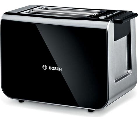 Buy BOSCH Styline TAT8613GB 2-Slice Toaster - Black | Free Delivery ...