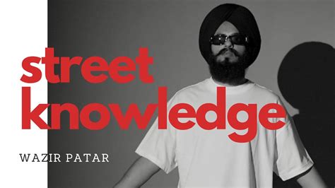 Street Knowledge Intro Video Wazir Patar Youtube