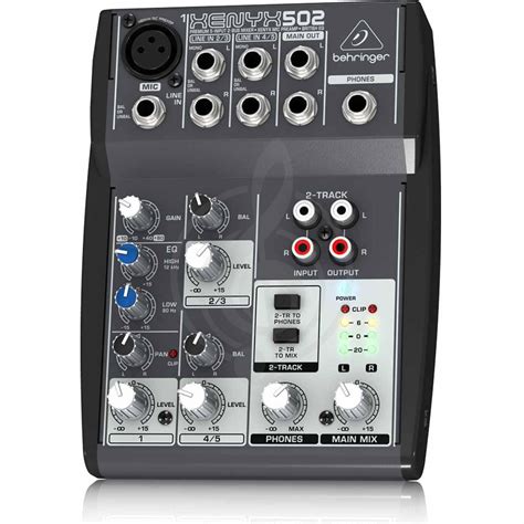 Behringer Xenyx 502 - аналоговый микшер купить, цена 3 450 руб на ...