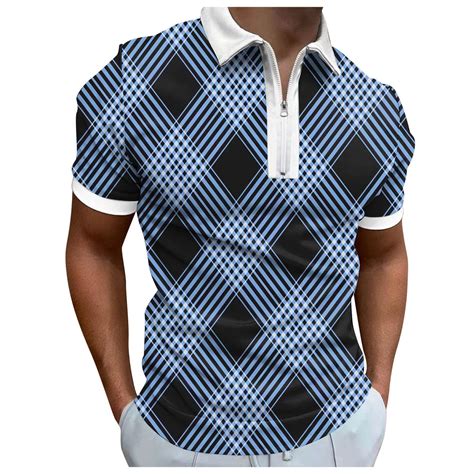 B91xz Mens Polo Shirts Short Sleeve Short Sleeve Slim Fit Cotton Golf Polo Shirts Basic Designed