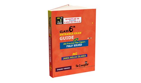 Class Th Entrance Exam Guide With Solved Question Papers For Jmi The