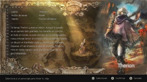 Octopath Traveler Guía completa Therion MeriStation