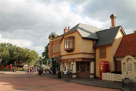 Ciudad Inglesa Vieja En El Pabell N De Los Pa Ses En Epcot Foto