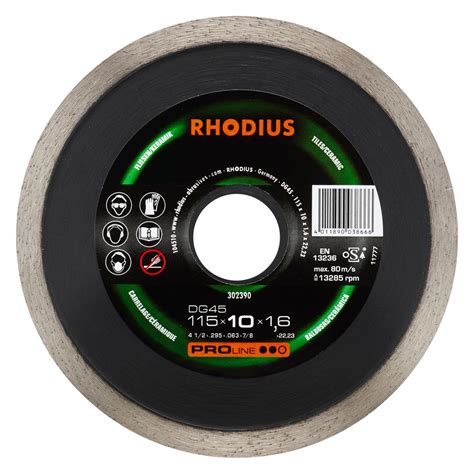 Dg45 Diamond Discs Diamond Tools Rhodius Abrasives Simplify