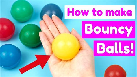 Make Your Own Bouncy Ball Recipe