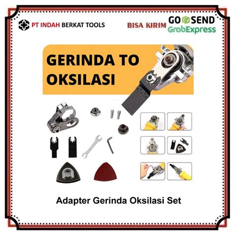 Jual Adapter Gerinda Oskilasi Set Pengubah Mesin Gurinda Ke Oscilating