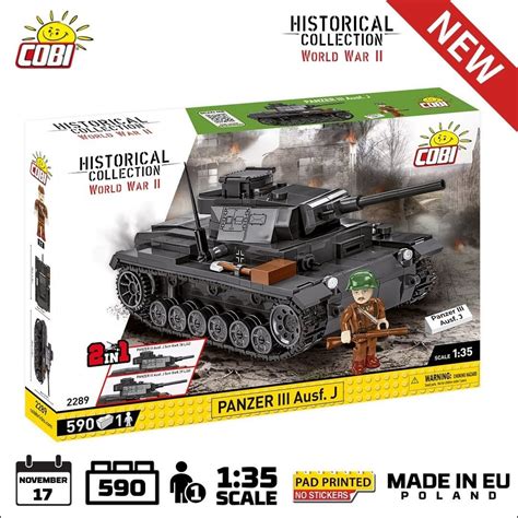 COBI 2289 Panzer III Ausf J Altoys Webshop