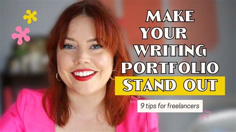 Writing Portfolio Examples 9 Ways To Stand Out Youtube