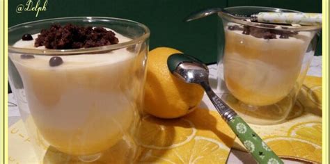 Crème de citron et mascarpone léger découvrez les recettes de Cuisine