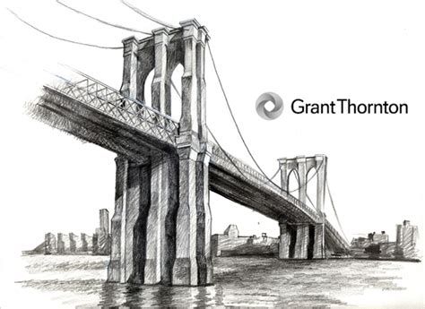 Sketch Brooklyn Bridge at PaintingValley.com | Explore collection of ...