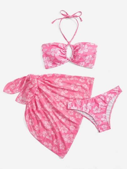 Women S Swimsuits 3 Piece Bikini Sets ROMWE USA