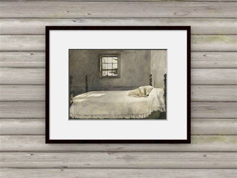 Master Bedroom by Andrew Wyeth Master Bedroom print | Etsy