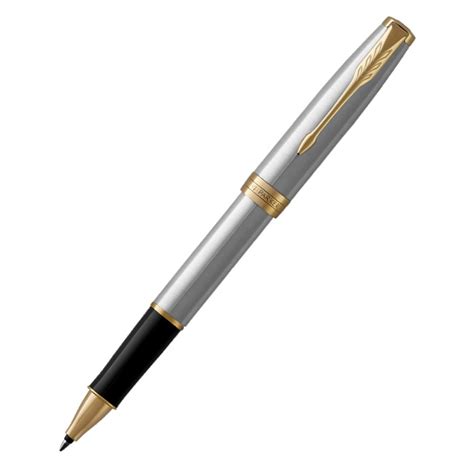 Parker Sonnet Core - Stainless Steel GT, ручка-роллер, M, BL1931506 ...
