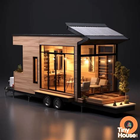 Tiny house design inspiration? Check out this sleek and modern beauty ...