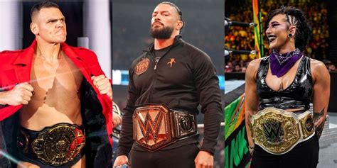 A Guide To Every Current Champion In WWE