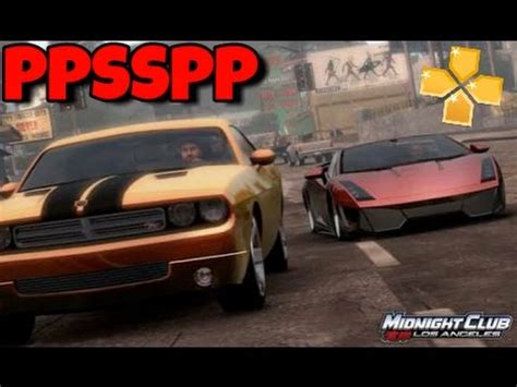 PPSSPP Como Configurar Midnight Club L A Remix YouTube