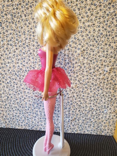 2015 Ballerina Barbie Doll Pink Ballet Slippers Blonde | Etsy