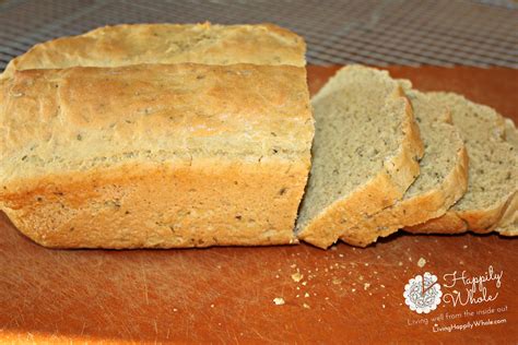 Home Baked Herb Bread with Einkorn Flour | Happily Whole