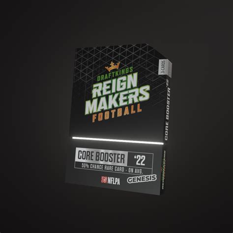 2022 Genesis CORE Booster Pack For Sale 2022 Reignmakers Football