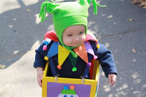 A Practical Pair: Jack-in-the-Box Toddler Costume