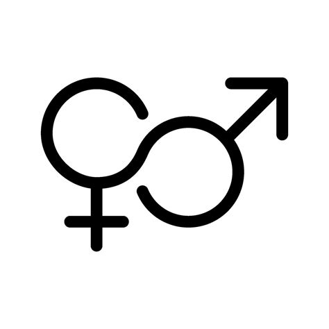 Gender Fluid Icon Vector Symbol Design Illustration 26327146 Vector Art