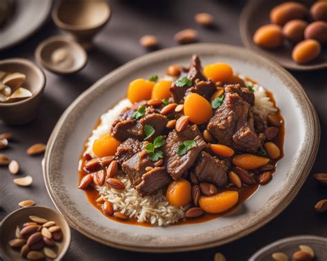 Tagine D Agneau Aux Abricots Et Amandes Grill Es Cuisine Generation