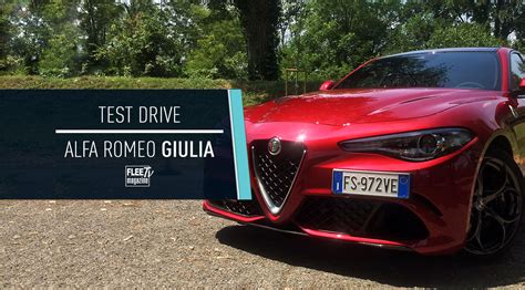 Il Nostro Test Drive Di Alfa Romeo Giulia Quadrifoglio VIDEO Fleet