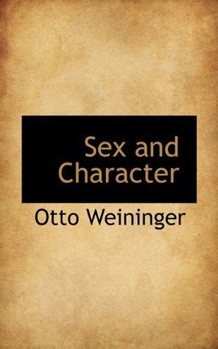 『sex And Character』｜感想・レビュー 読書メーター