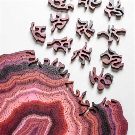 Unique Laser-Cut Jigsaw Puzzles Based On Geological Forms By Nervous ...