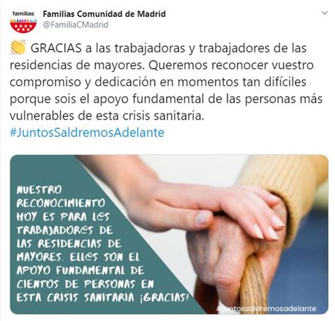 Gracias A Las Residencias De Mayores Odres Nuevos