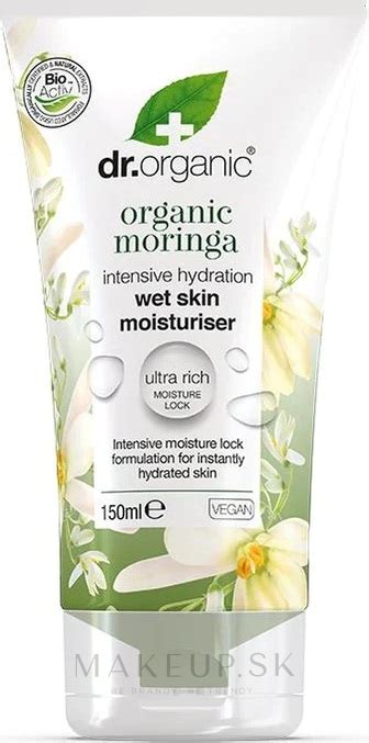 Dr Organic Moringa Wet Skin Moisturiser Telov Mlieko S Olejom Zo