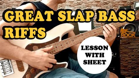 Slap Bass Lesson Learn 2 Amazing Slap Bass Riffs By Tony Oppenheim Youtube