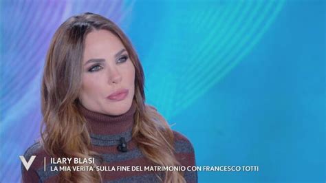 Ilary Blasi e la verità sulla fine del matrimonio con Francesco Totti