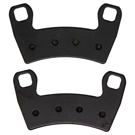 Front Rear Organic Brake Pad Set Polaris Niche Parts