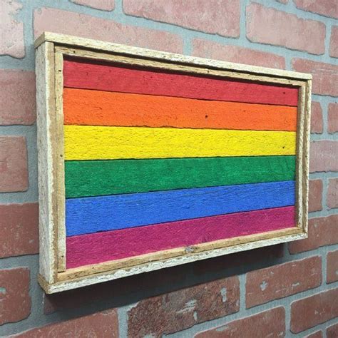 Gay Pride Rustic Gay Pride Flag Rainbow Flag Gay Pride Flag LGBT