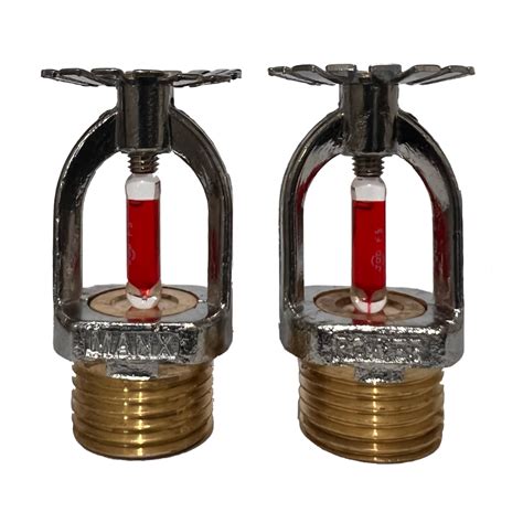 Manxpower 68 Degree Pendent Fire Sprinklers Brass Bulb Size 5mm At Rs 400piece In New Delhi